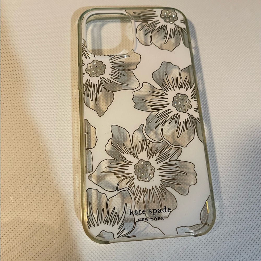 Kate Spade clear with floral case for iPhone 12 Pro Max